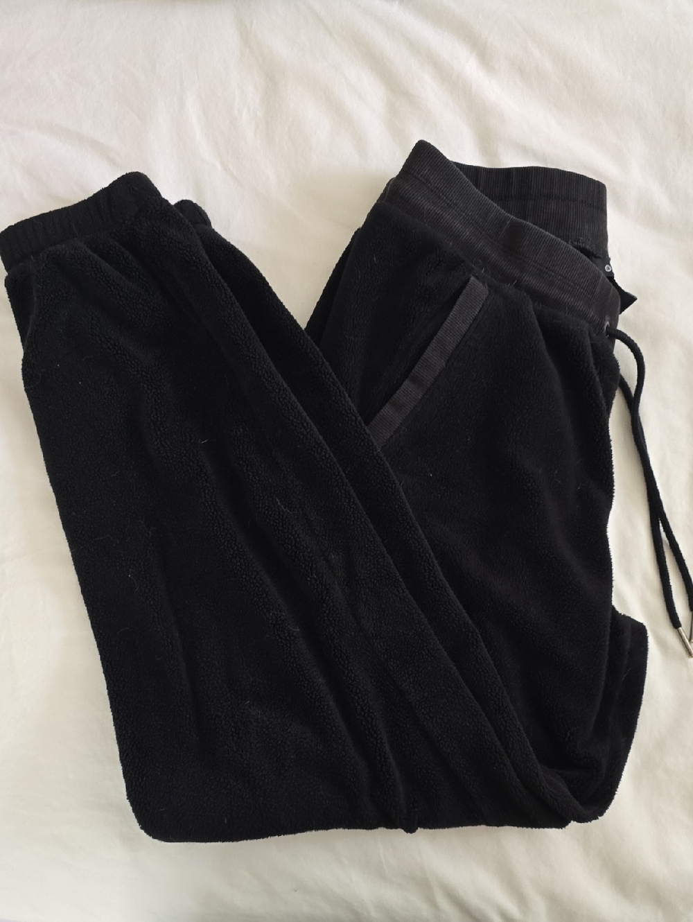 Athleta Recovery Cozy Joggers, black, small